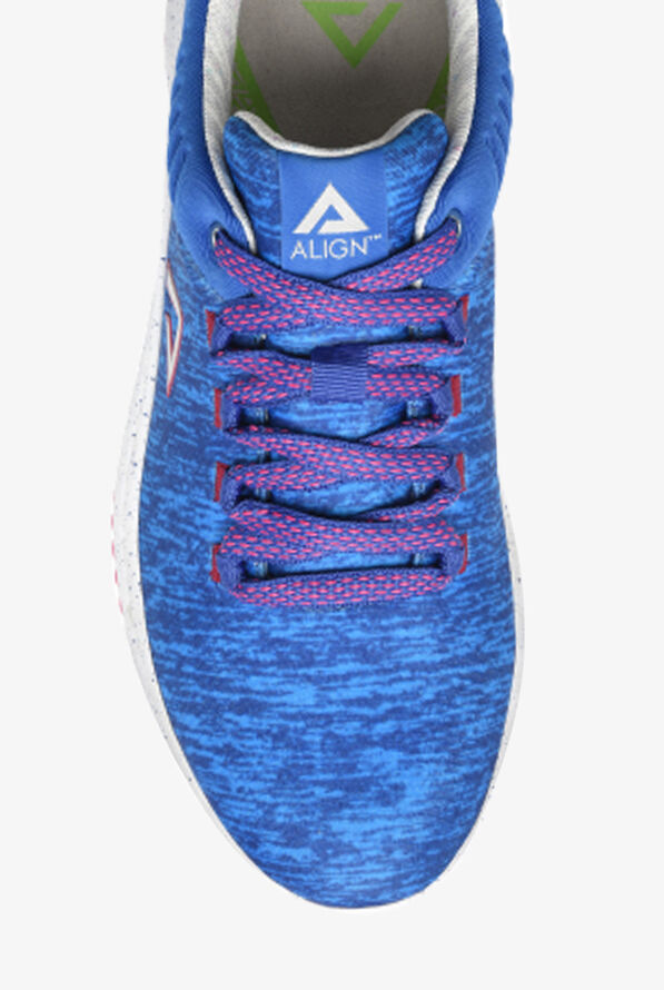 Zapatillas deportivas de enfermer&iacute;a Nurse Mates Align Elin Navy/Fuchsia con cordones para mujer - null - 4