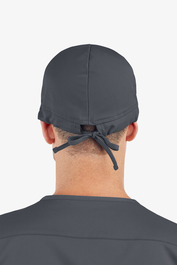 UA Strictly Scrubs Unisex Solid Scrub Hat - Pewter - 4