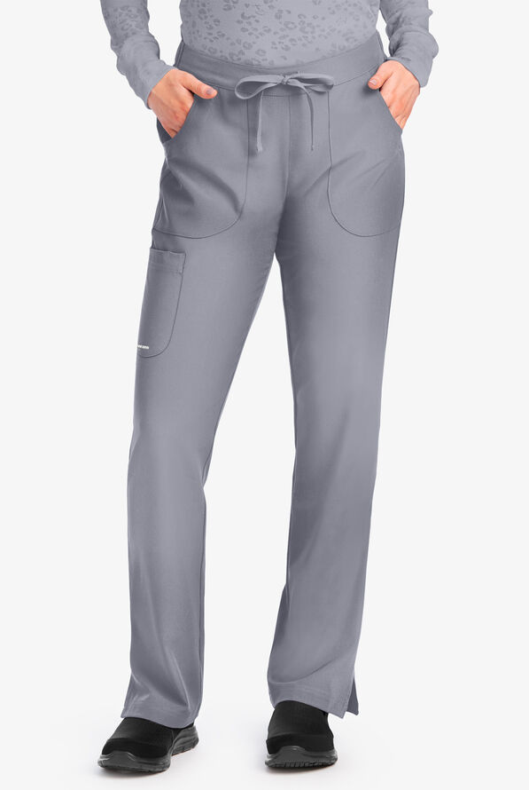Skechers by Barco Reliance Women's 3-Pocket STRETCH Cargo Drawstring Scrub Pants - Moonstruck - 1