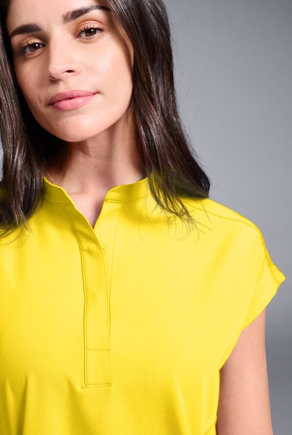 Hypothesis Women's Meta Oversized Dolman Sleeve Scrub Top - Chroma - 3