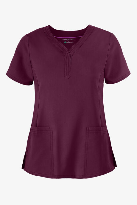Healing Hands Purple Label Jane Women's 2-Pocket STRETCH Scrub Top
