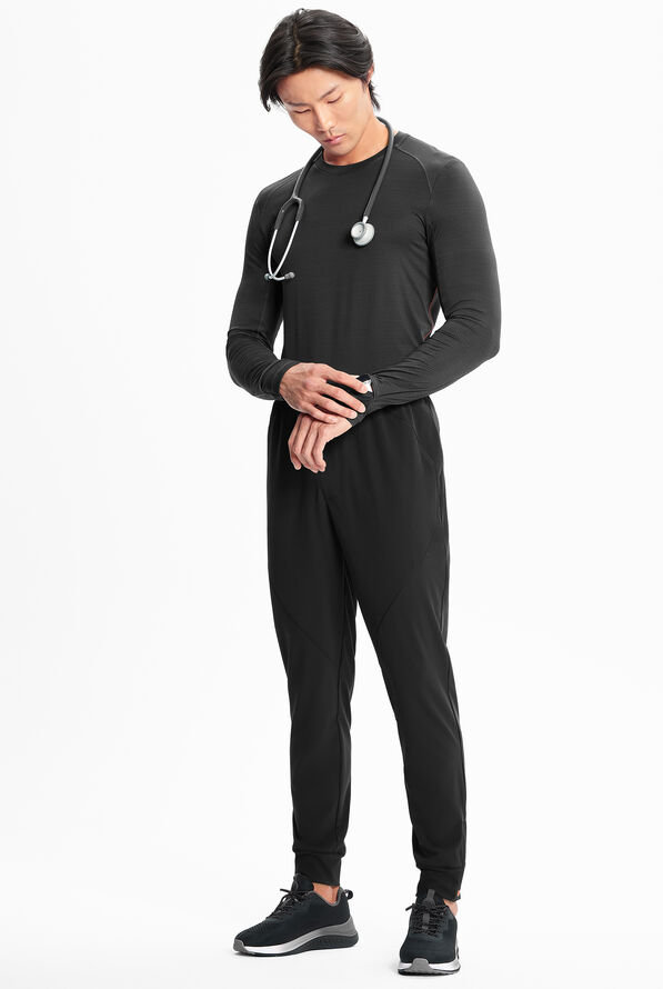 Camiseta Infinity GNR8 Performance STRETCH con mangas largas para hombre - Black - 3