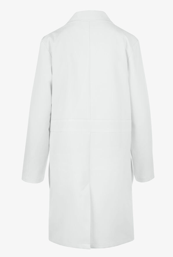 Maevn Momentum Unisex 37" 3-Pocket Lab Coat - White - 2