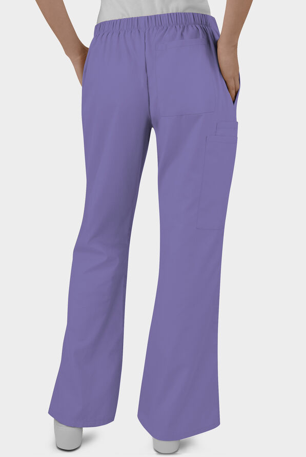 UA Best Buy Scrubs Women’s 5-Pocket Drawstring Pants - Tall - Dark Lilac - 2