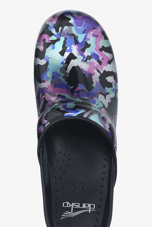 Dansko Women's Professional Mermaid Patent Nursing Clogs - null - 2