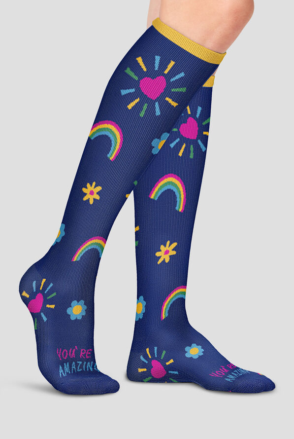 Calcetines de compresión Cherokee You're Amazing Light Compression para mujer - 10-15 mmHG - null - 2