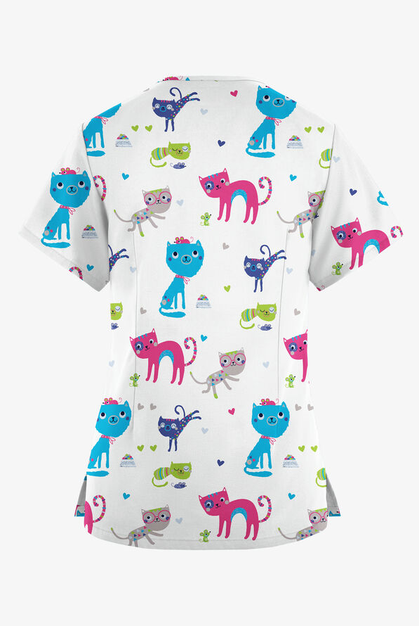 Budgie Love Top & Pant Scrub Set