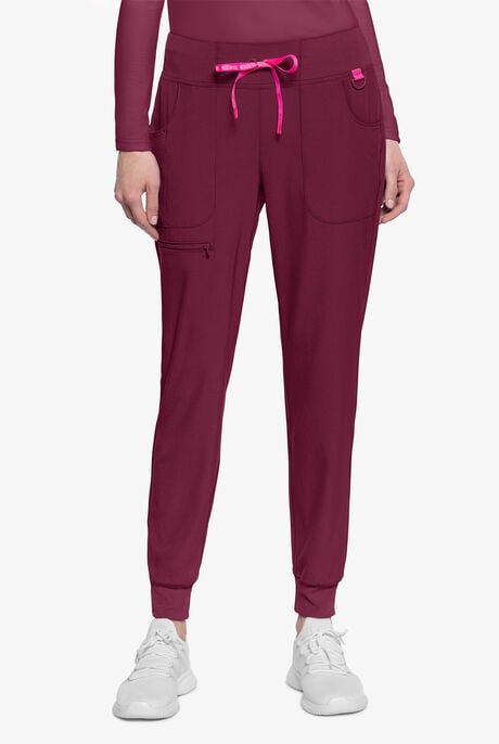 Med Couture Amp Women's 6-Pocket STRETCH Jogger Scrub Pant