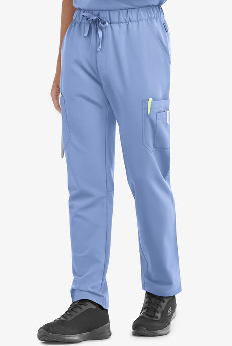 MOVEMENT by Butter-Soft Hadar Men's 9-Pocket Cargo STRETCH Scrub Pants