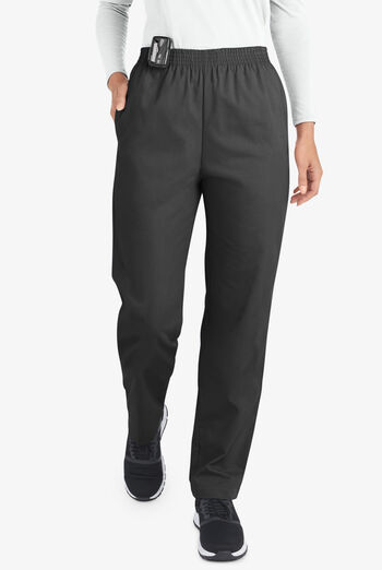 Butter-Soft Core Scrubs Women's 2-Pocket Tapered Elastic Waist Pants