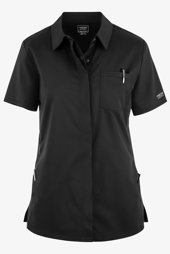 Cherokee Workwear Revolution Women's 3Pocket Top, Nursing Tops