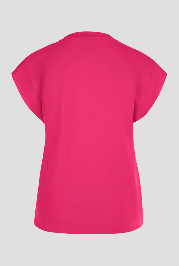 Blusa m&eacute;dica Cherokee Achieve STRETCH con cuello redondo y 1 bolsillo para mujer - Tropical Hibiscus - 3