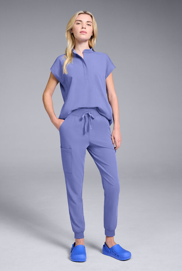 Hypothesis Women's Base 6-Pocket Jogger Scrub Pant - Balance - 4