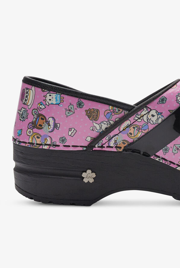 koi by Sanita Women's tokidoki Kawaii Patent Leather Nursing Clogs - null - 4