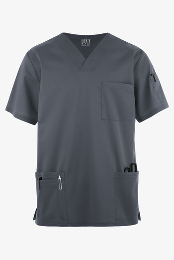 Butter-Soft STRETCH Men's 6-Pocket V-Neck Scrub Top