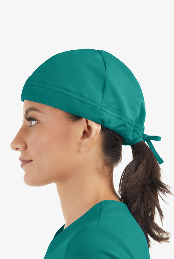 UA Strictly Scrubs Unisex Solid Scrub Hat - Teal - 1