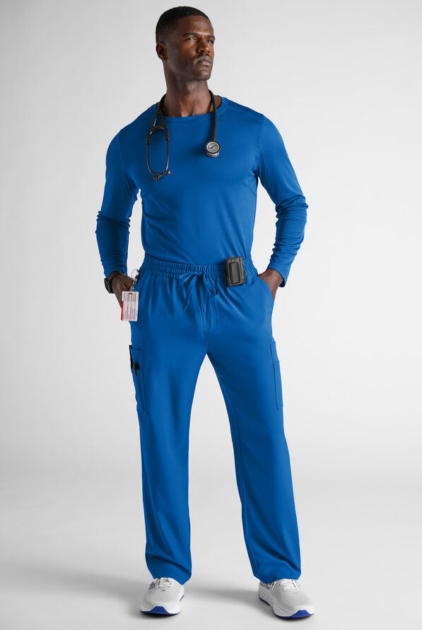 Easy STRETCH Men&rsquo;s 12-Pocket Scrub Pant - Royal - 8