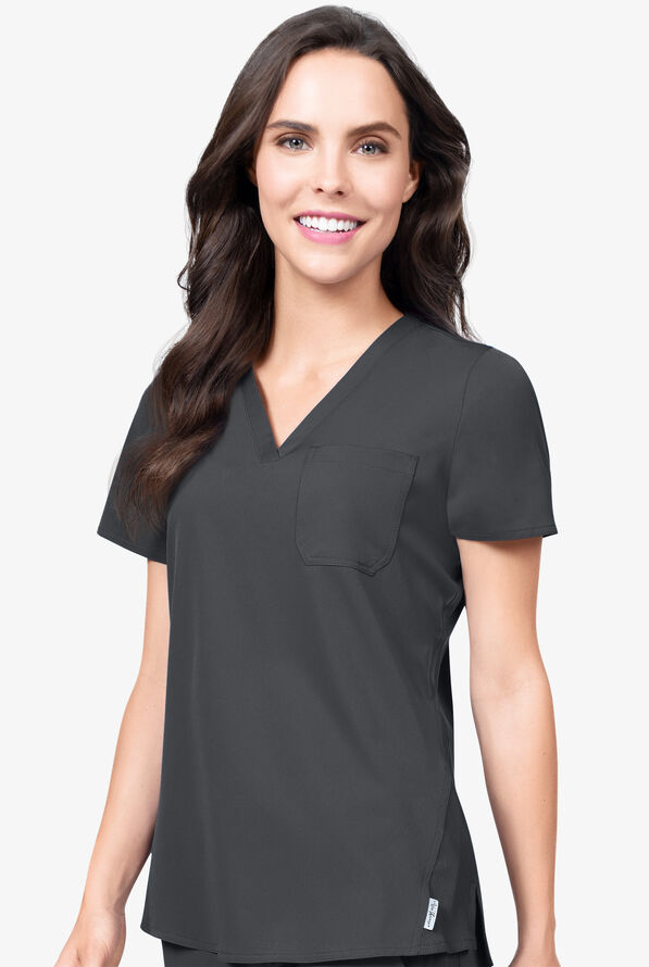 Zavate Ava Therese VNeck TuckIn Scrub Top, Nursing Tops