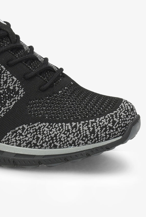  Align&trade; Women's Tabor Black Woven Athletic Lace Up Nursing Shoes - Black - 6