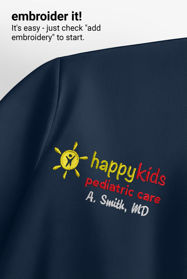 Carhartt Ripstop Men's 2-Pocket Utility Scrub Top - Navy - 5