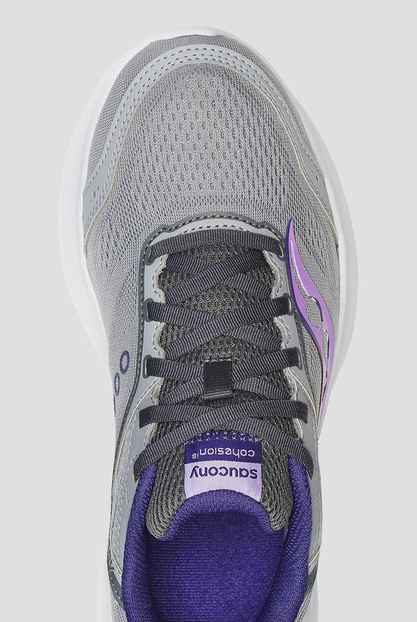 Zapatillas deportivas Saucony Cohesion 18 Fossil /Crocus con cordones para mujer - null - 2