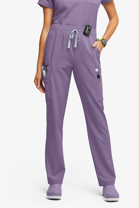 Pantalón médico ReSurge Topaz con cordón ajustable y 11 bolsillos para mujer