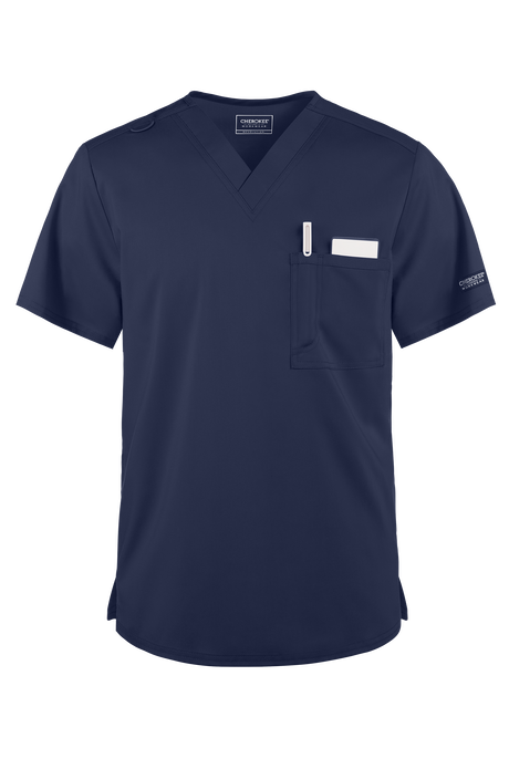 Cherokee Workwear Revolution Unisex 1-Pocket STRETCH V-Neck Scrub Top