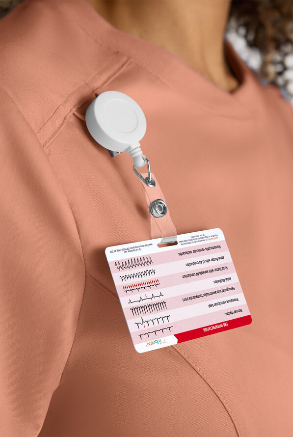 Butter-Soft STRETCH FLXTEK+ Women's 3-Pocket Crew Neck Scrub Top - Terracotta - 2