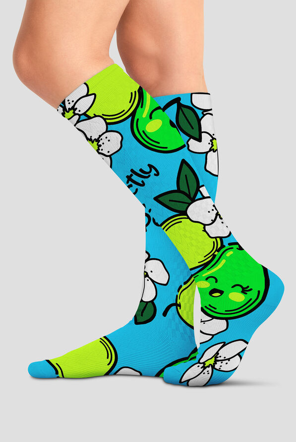 Cherokee Women's Pearfectly Cute 10-15 mmHg Light Compression Socks - null - 2