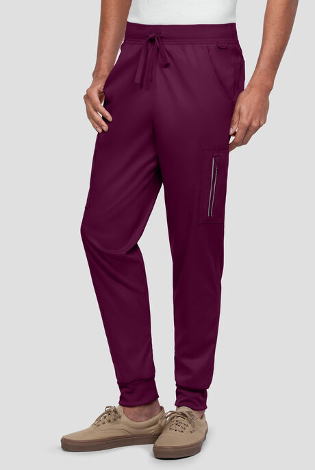 Pantalón médico Strictly Scrubs Active STRETCH estilo jogger con cintura de punto tejido para hombre
