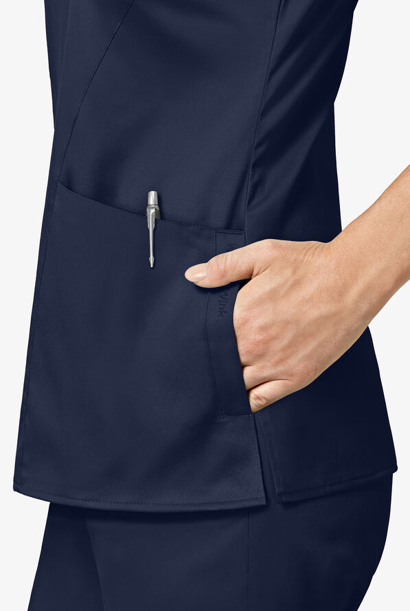WonderWink PRO VNeck Scrub Top, Stretchy scrubs