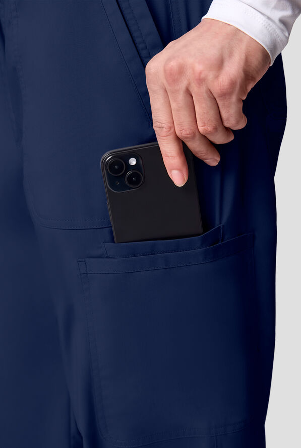 Pantal&oacute;n m&eacute;dico Cherokee Workwear Revolution STRETCH con piernas rectas y 12 bolsillos para hombre - Navy - 5