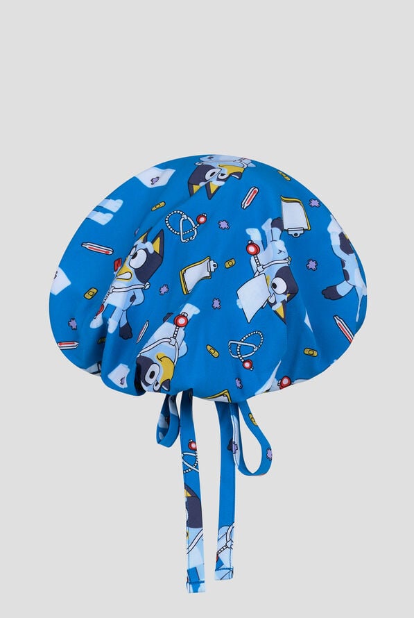 Gorro m&eacute;dico estampado unisex Tooniforms Disney's Nurse Bluey STRETCH estilo bouffant - null - 3