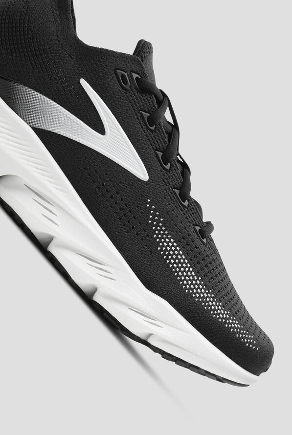 Zapatillas deportivas de enfermer&iacute;a Brooks Glycerin Flex Black/White con cordones para mujer - null - 3