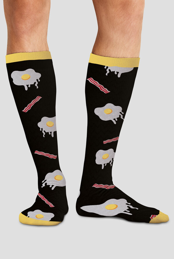 Cherokee Morning Feast Men's 10-15 mmHg Light Compression Socks - null - 1