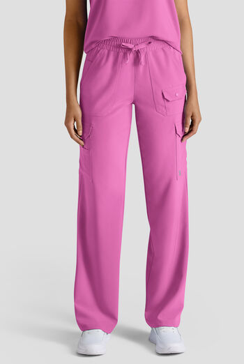 Pantal&oacute;n m&eacute;dico Easy STRETCH Ayo estilo cargo con 10 bolsillos para mujer