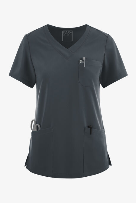 Easy STRETCH Tessa Women's 5-Pocket V-Neck Scrub Top