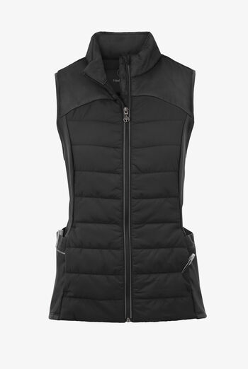 Healing Hands Purple Label Khloe Women's 7-Pocket Zip Front Quilted Scrub Vest