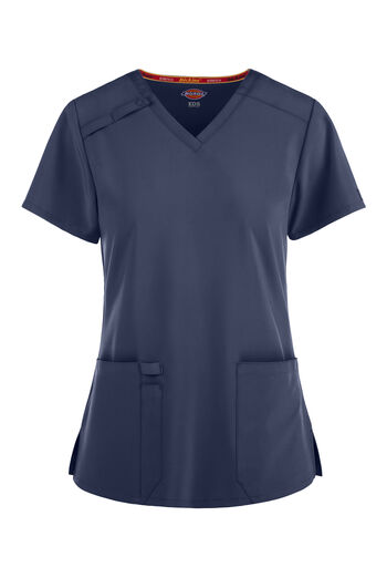 Dickies EDS Essentials Women's 2-Pocket STRETCH V-Neck Scrub Top