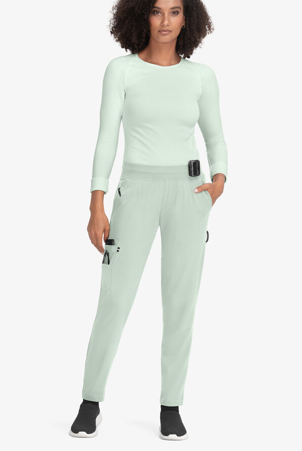 koi Next Gen Smart Daily Women's 8-Pocket STRETCH Jogger Scrub Pant - Sage - 4