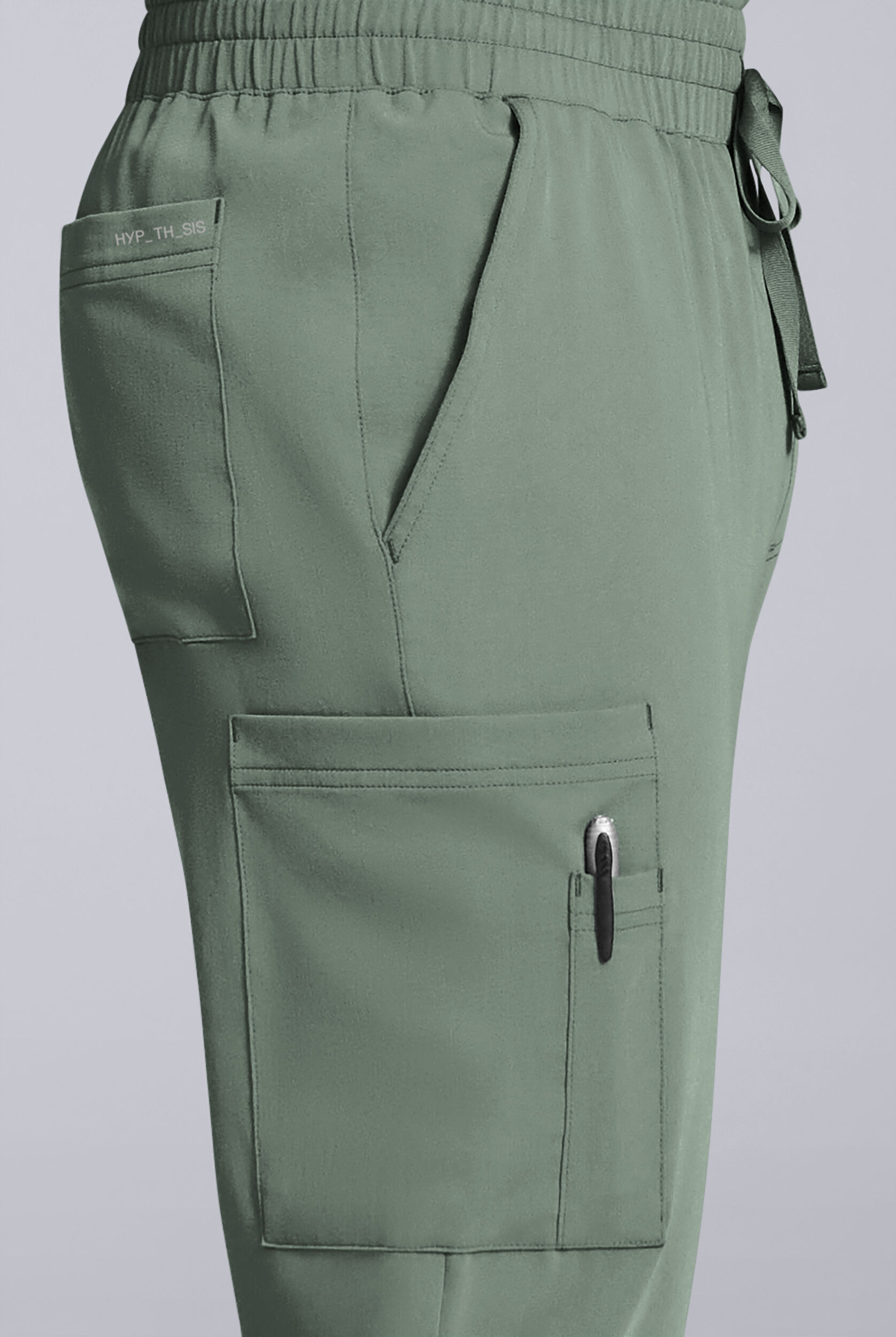 Hypothesis Classic Men's 8-Pocket Straight Cargo Leg Scrub