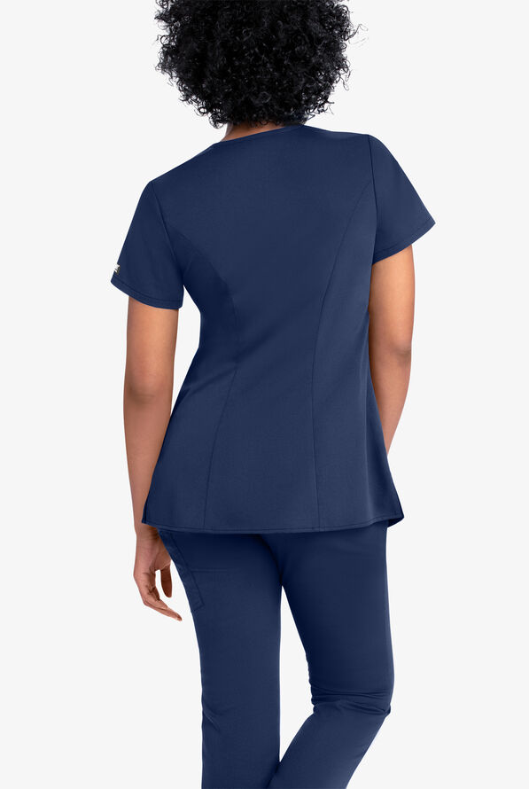 Grey's Anatomy Scrubs Maternity Mock Wrap Top, Maternity Scrubs