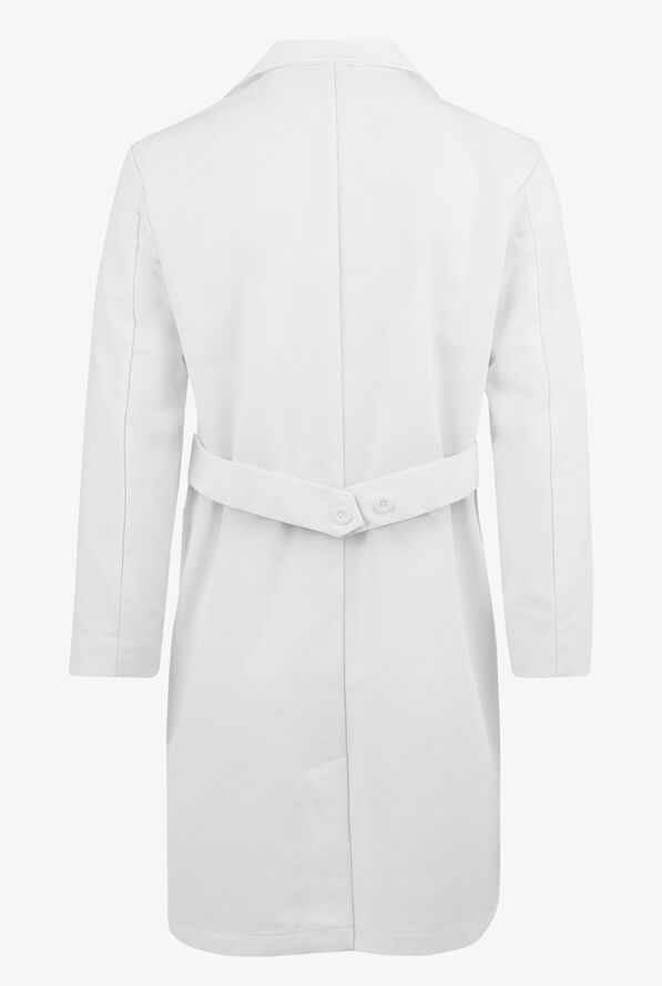 White Swan Meta Men's 40" 5-Pocket Lab Coat - White - 3