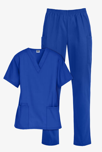 Strictly Scrubs Women’s 6-Pocket Scrub Set