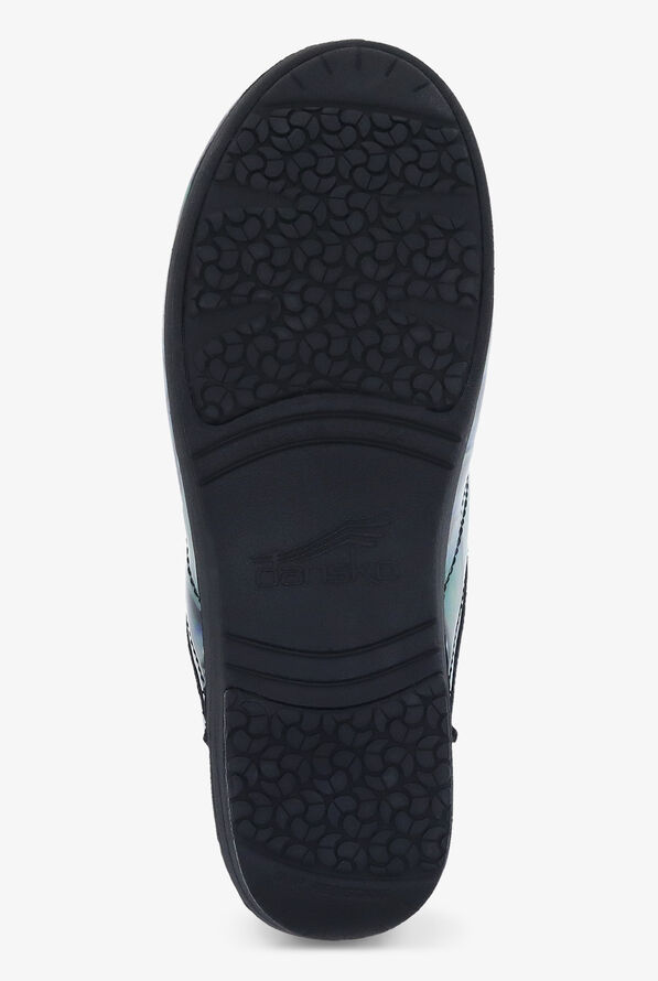 Dansko Women's XP 2.0 Silver Pearl Patent Leather Nursing Clogs - null - 6