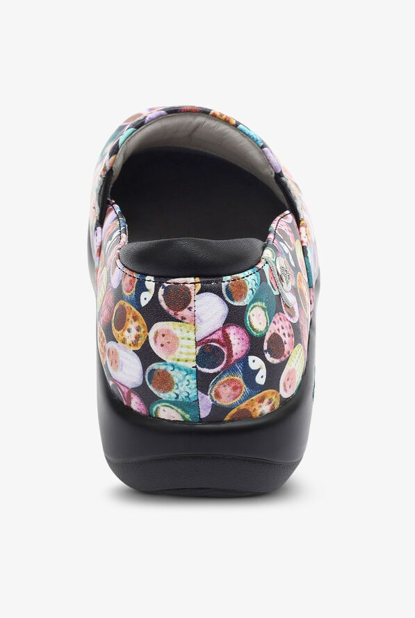 Alegria Women's Keli Fresh Baked Black Nursing Slip On Shoes - null - 5