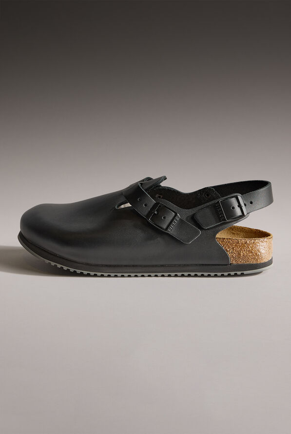 Birkenstock Unisex Tokyo Super Grip Black Clogs - Black - 1
