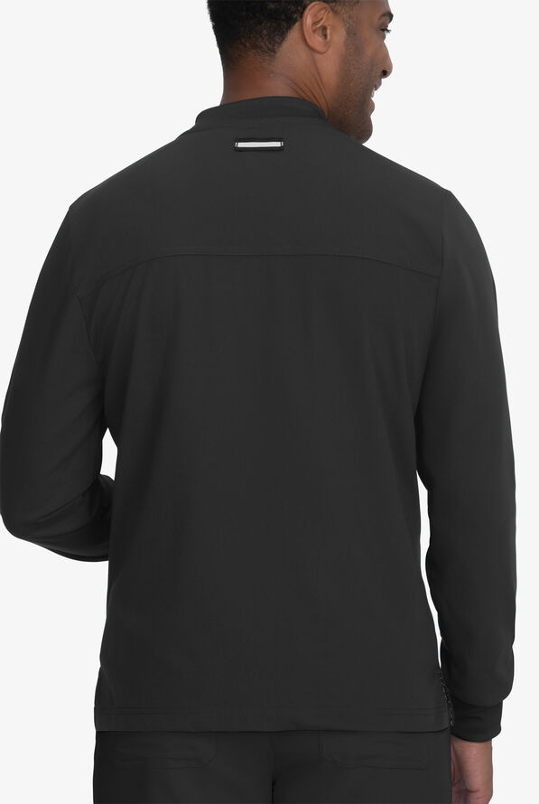 koi Next Gen Ready Set Go Men's 5Pocket STRETCH Zip Front Scrub Jacket, Men's Scrubs