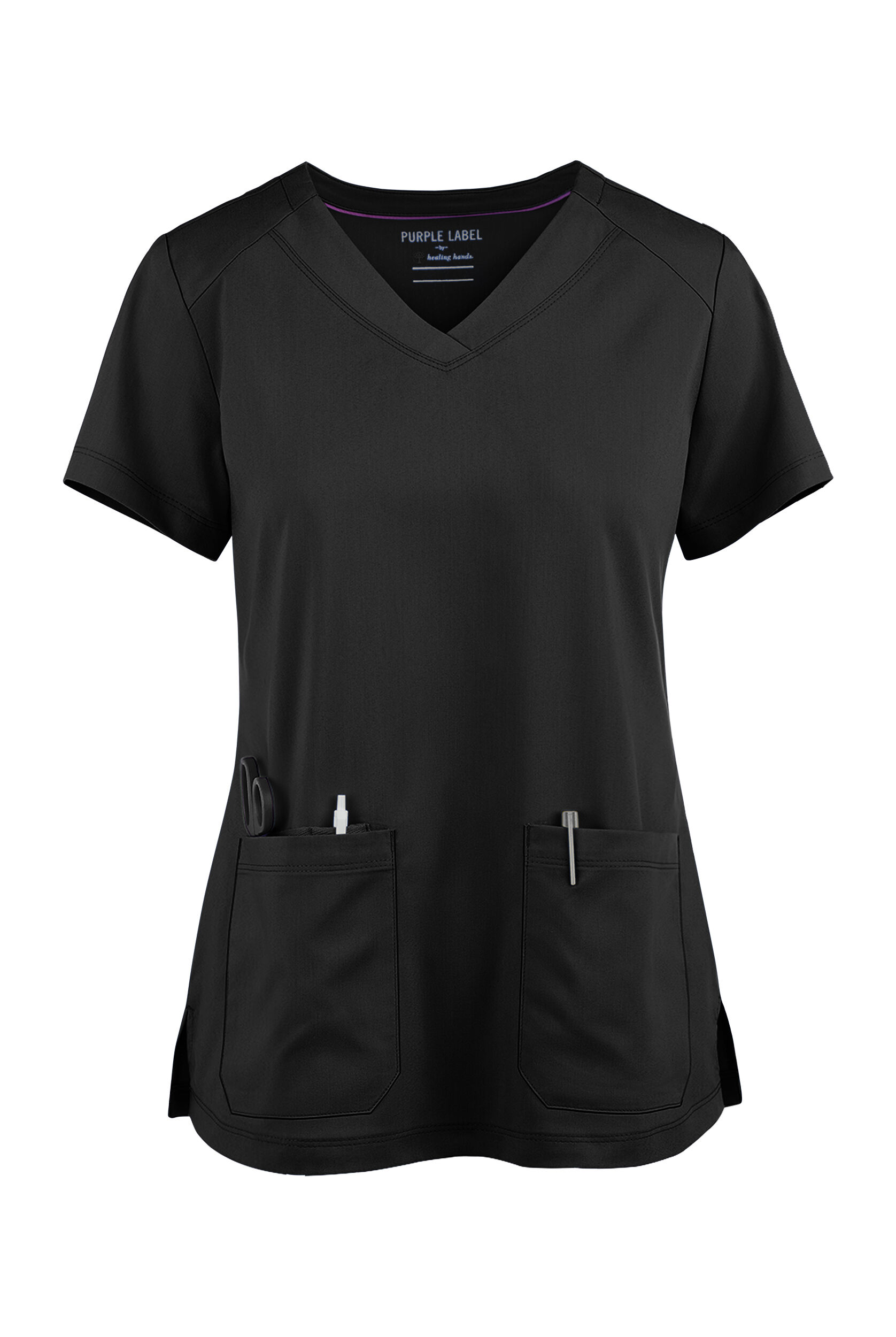 Blusa médica Healing Hands Scrubs Purple Label Jill, Uniformes