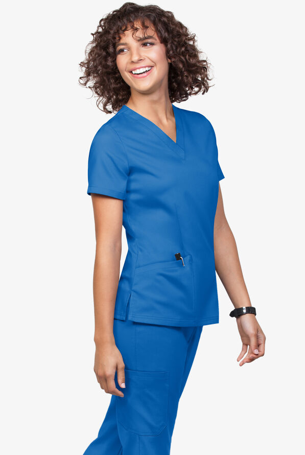 Conjunto de uniforme m&eacute;dico Tafford Active Stretch estilo jogger con 5 bolsillos para mujer - Royal - 3